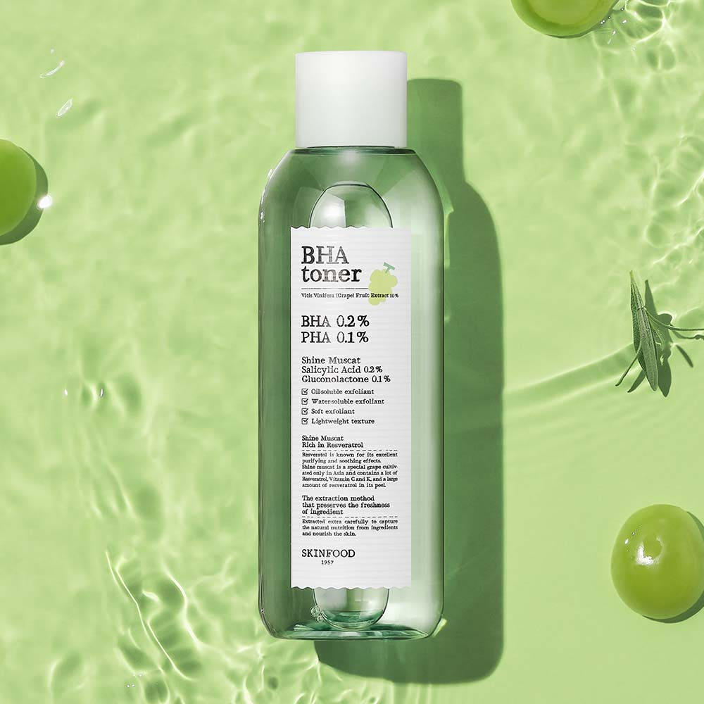 SKINFOOD Shine Muscat BHA Toner 200ml