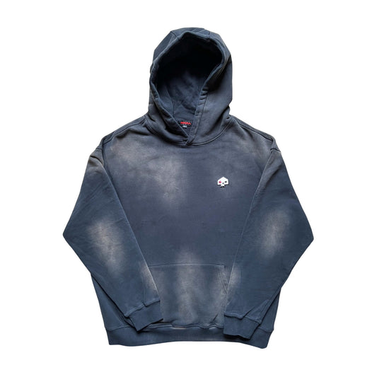 Sudadera con capucha lavada SkullRobot