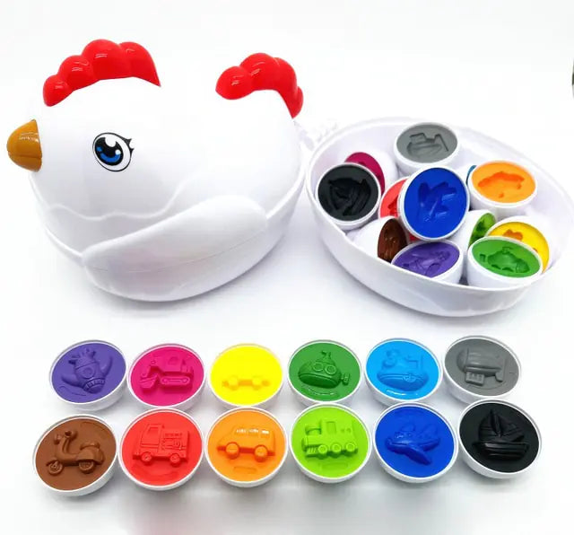 Smart Eggs 3D Puzzle Toys - # BOT&G41310001