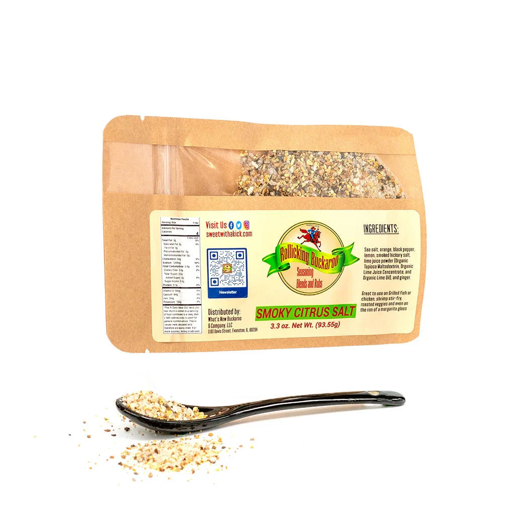 Smoky Citrus Salt Seasoning Blend