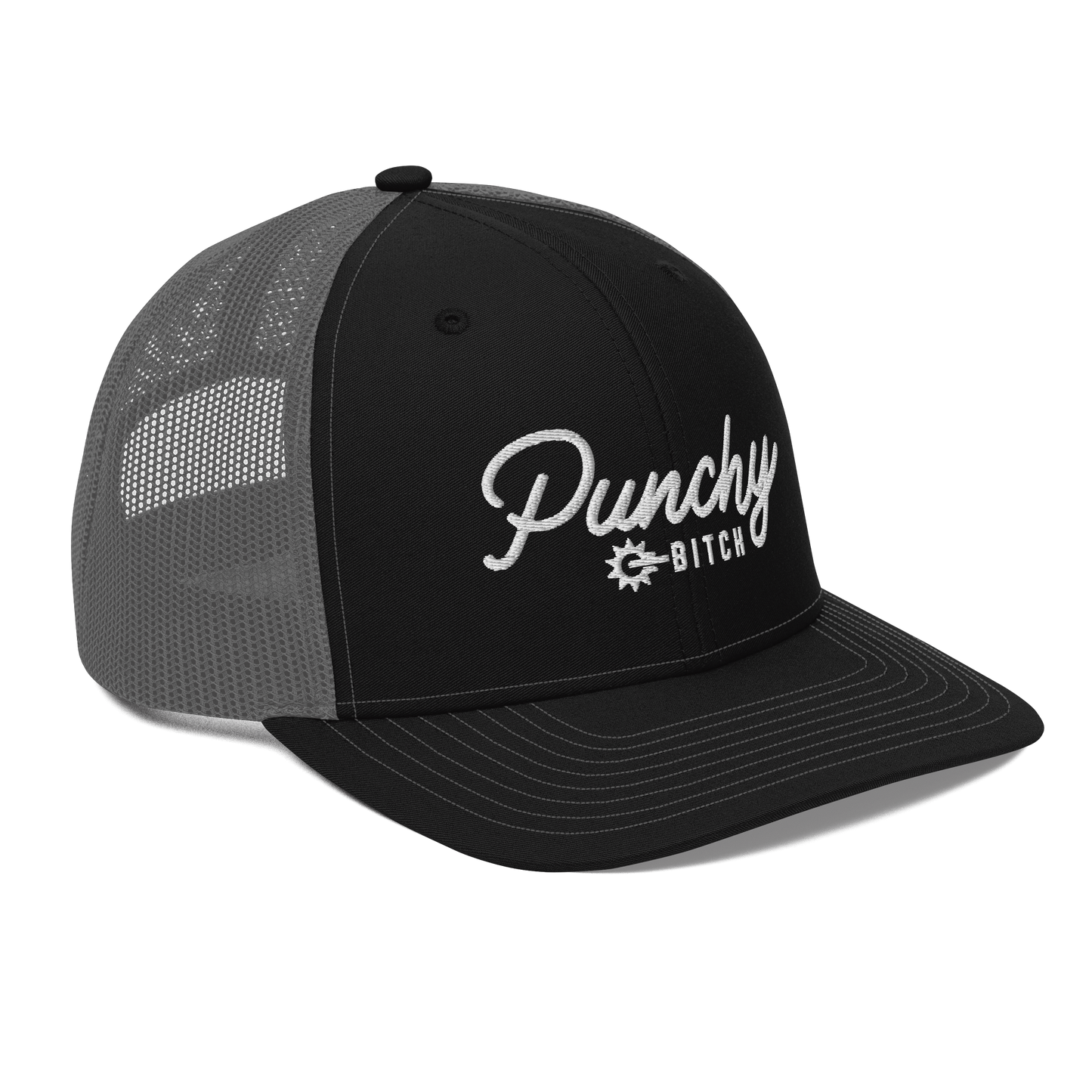 Punchy Bitch Hat - White Logo