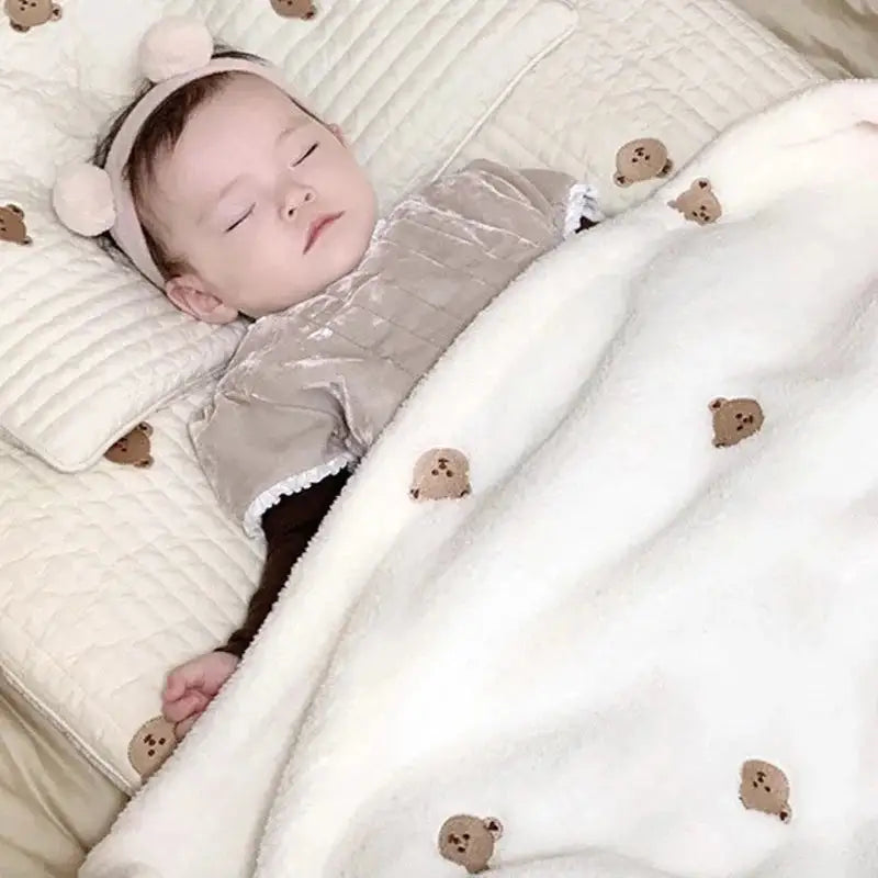 Soft Flannel Baby Blanket for Newborns - # BAGE41210012