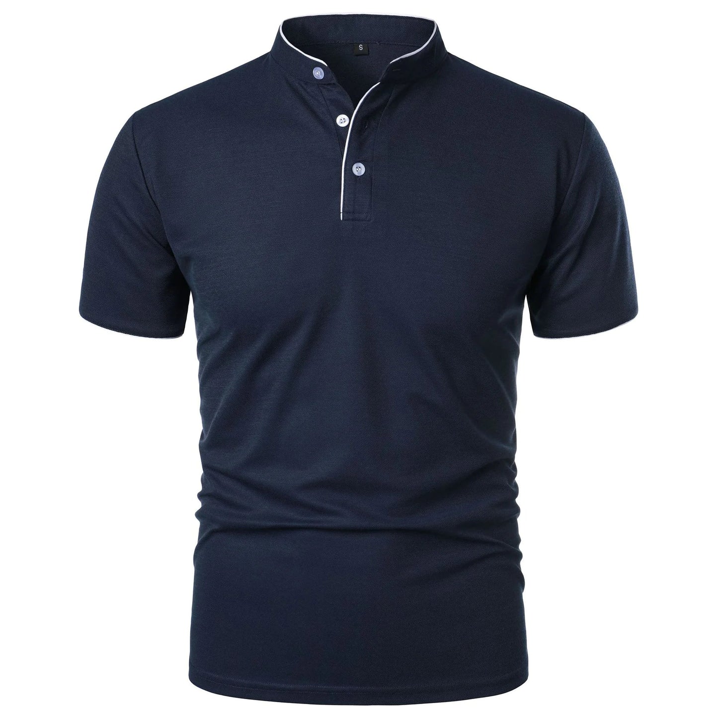 Solid Color Short Sleeve T-Shirt - # BOAA13510044