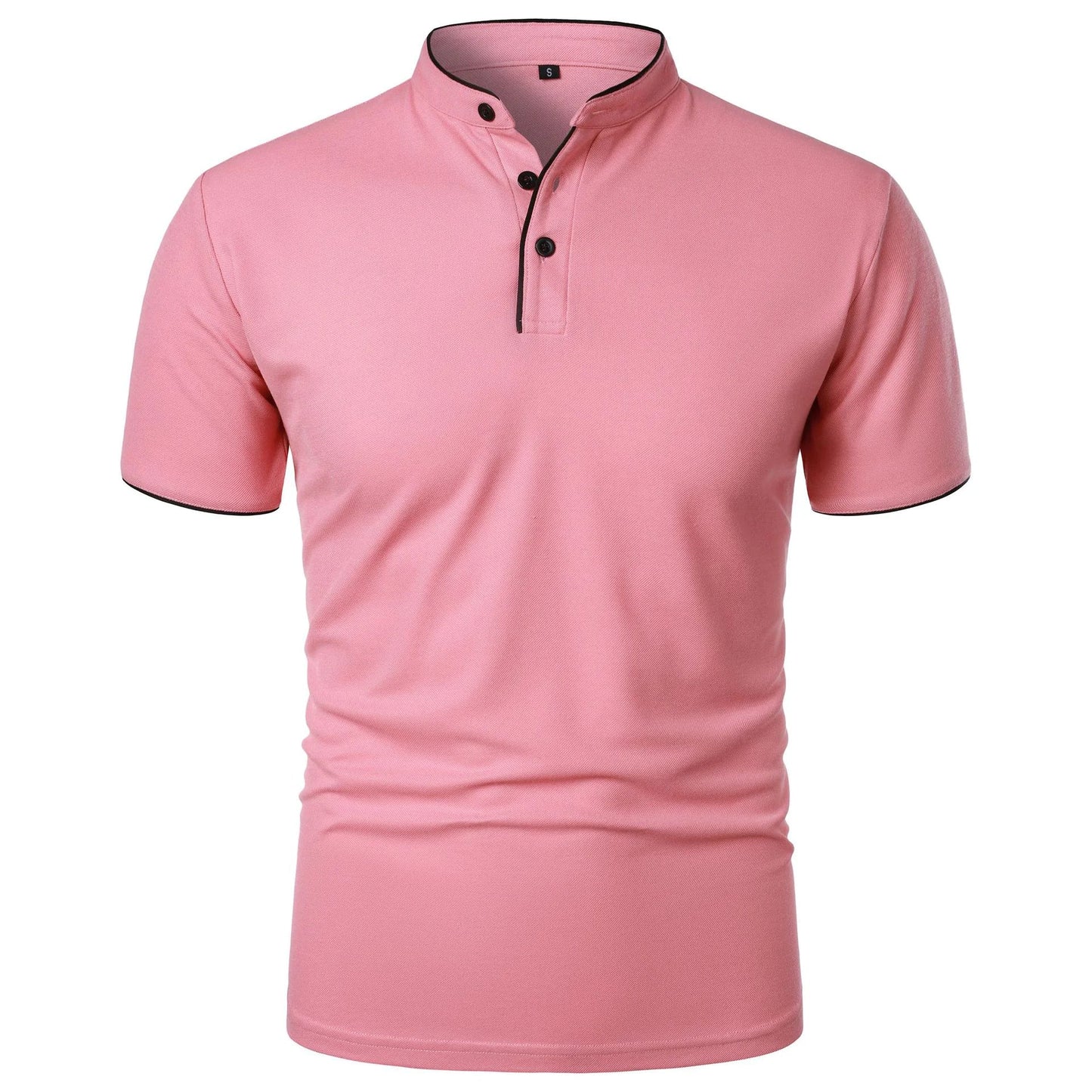Solid Color Short Sleeve T-Shirt - # BOAA13510044