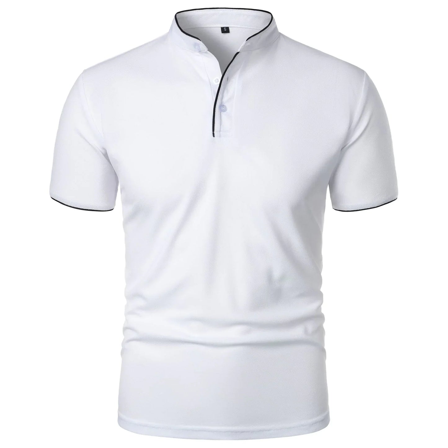 Solid Color Short Sleeve T-Shirt - # BOAA13510044