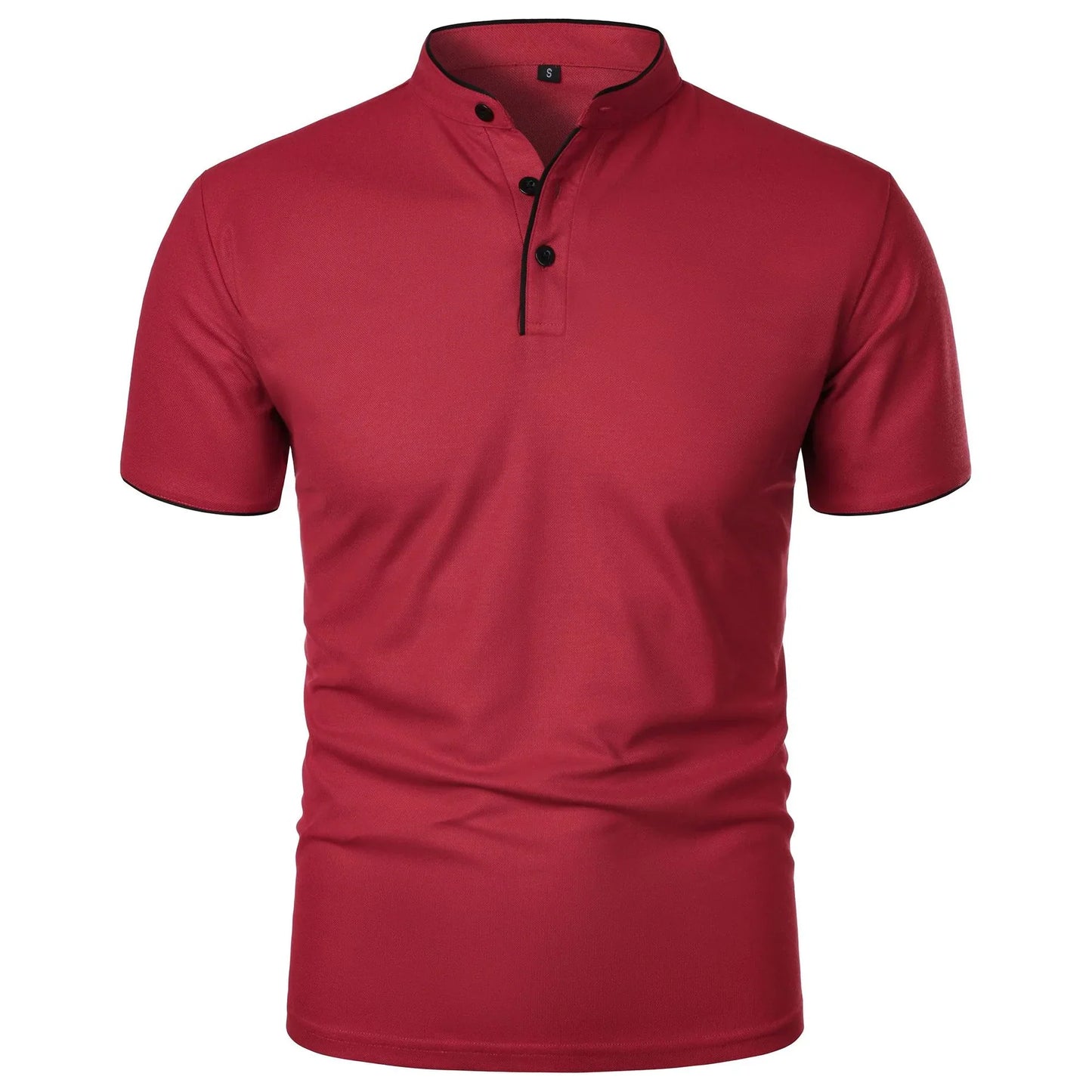 Solid Color Short Sleeve T-Shirt - # BOAA13510044