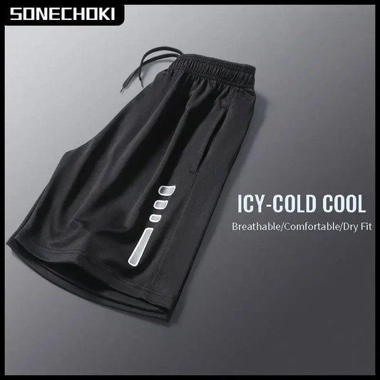 SONECHOKI Pantalones Cortos Hombre Estampado de Rayas Sueltos Baloncesto Deporte Gimnasio Transpirable Pantalones Cortos Fitness Entrenamiento Fondo Masculino