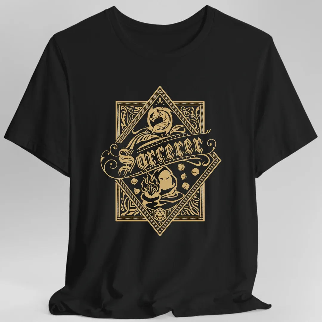 Sorcerer D&D Class Emblem T-shirt