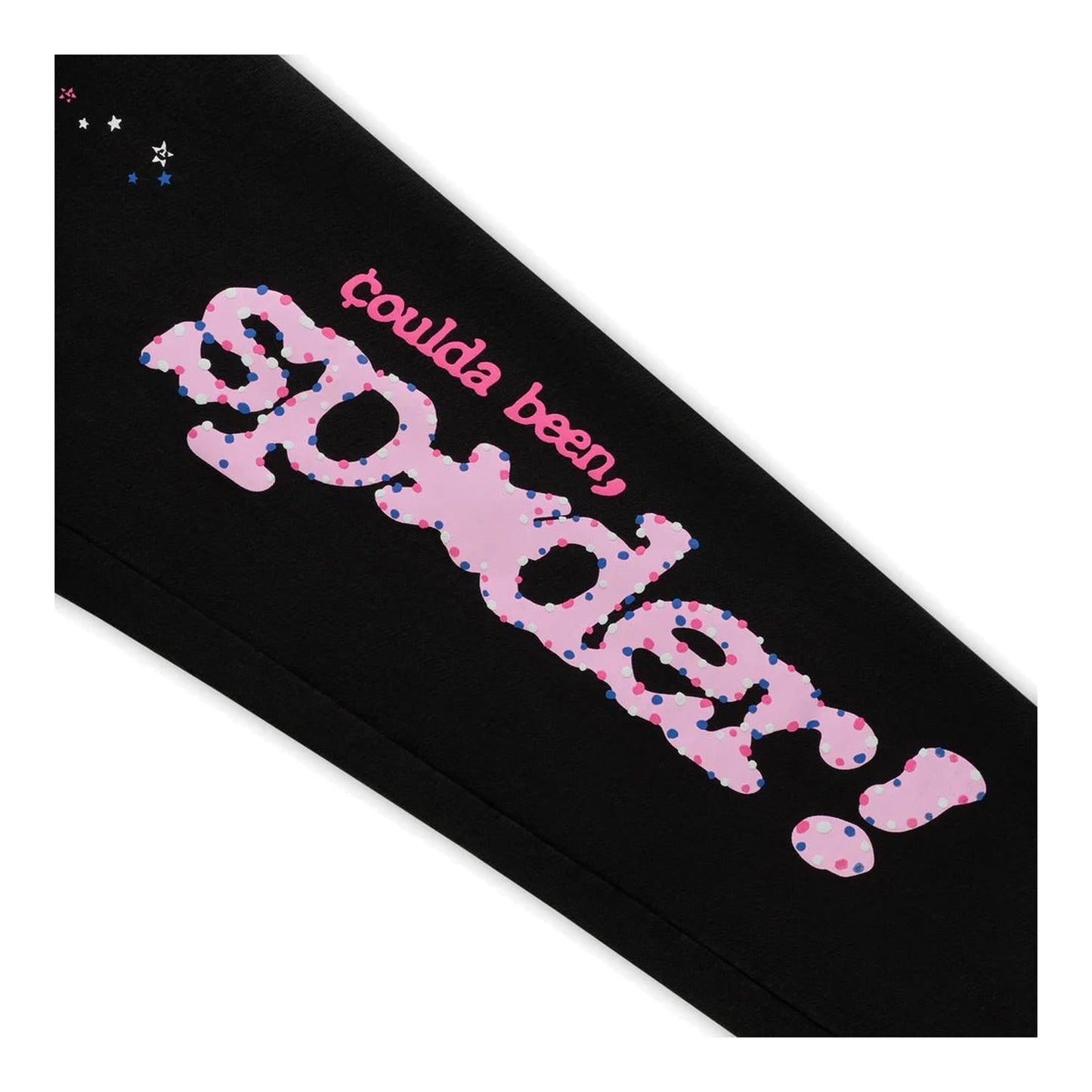 Sp5der x Druski Coulda Been Heart Punk V2 Sweatpant Owl Black