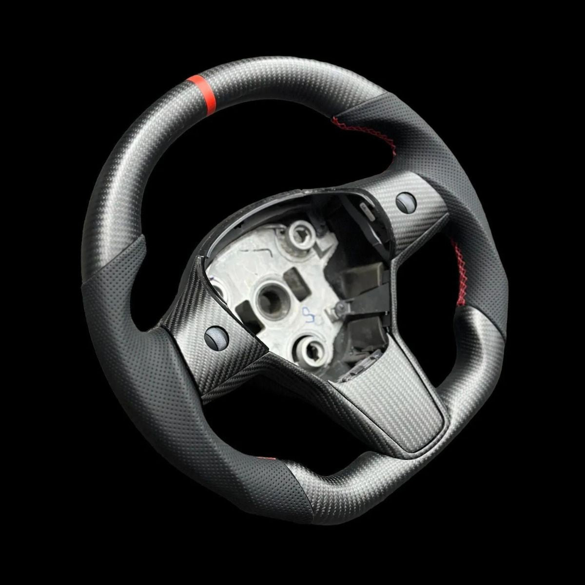 TESERY Sport Carbon Fiber Steering Wheel for Tesla Model 3 / Y【Style 25】