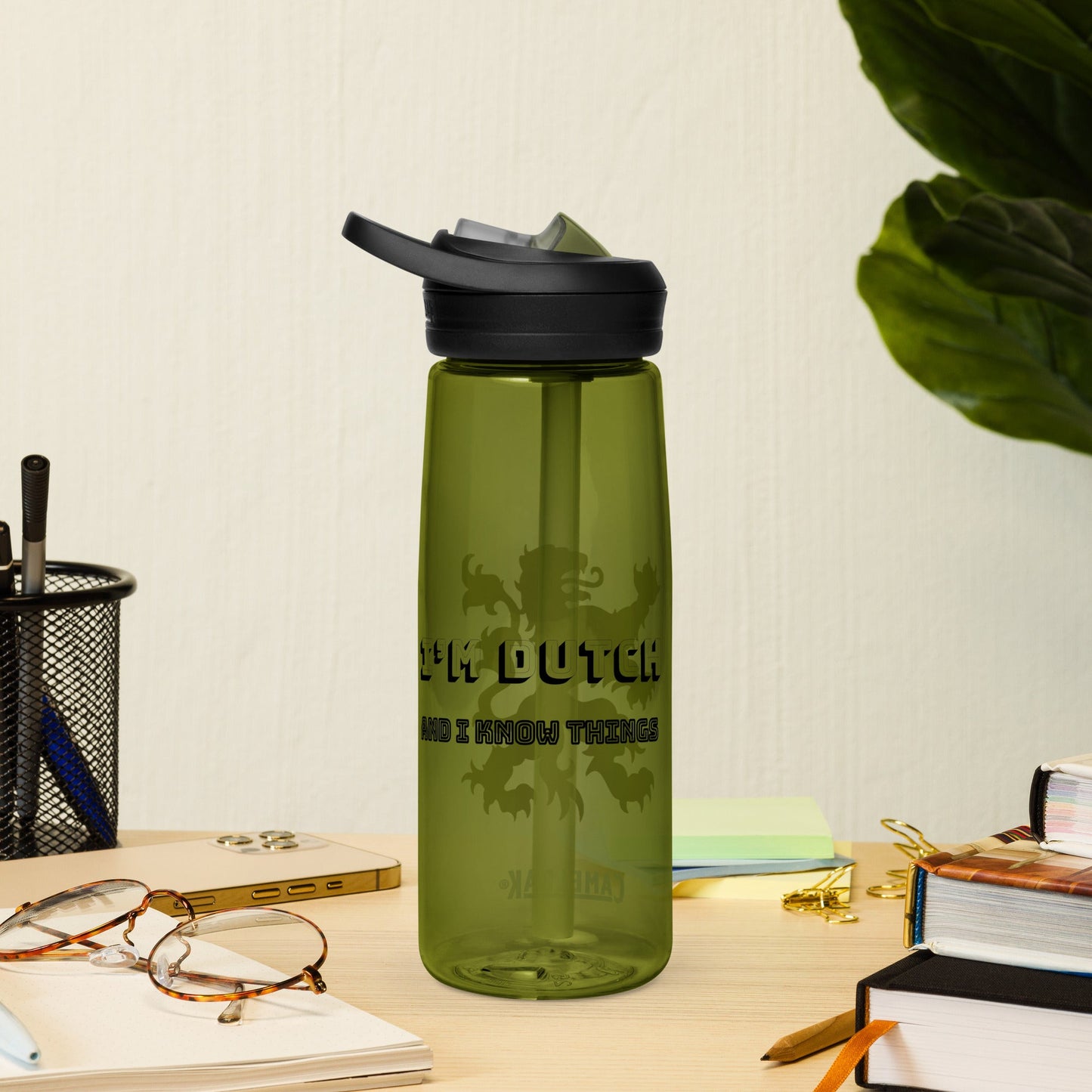 Kamelenrug Leeuw - CamelBak® Sports water bottle