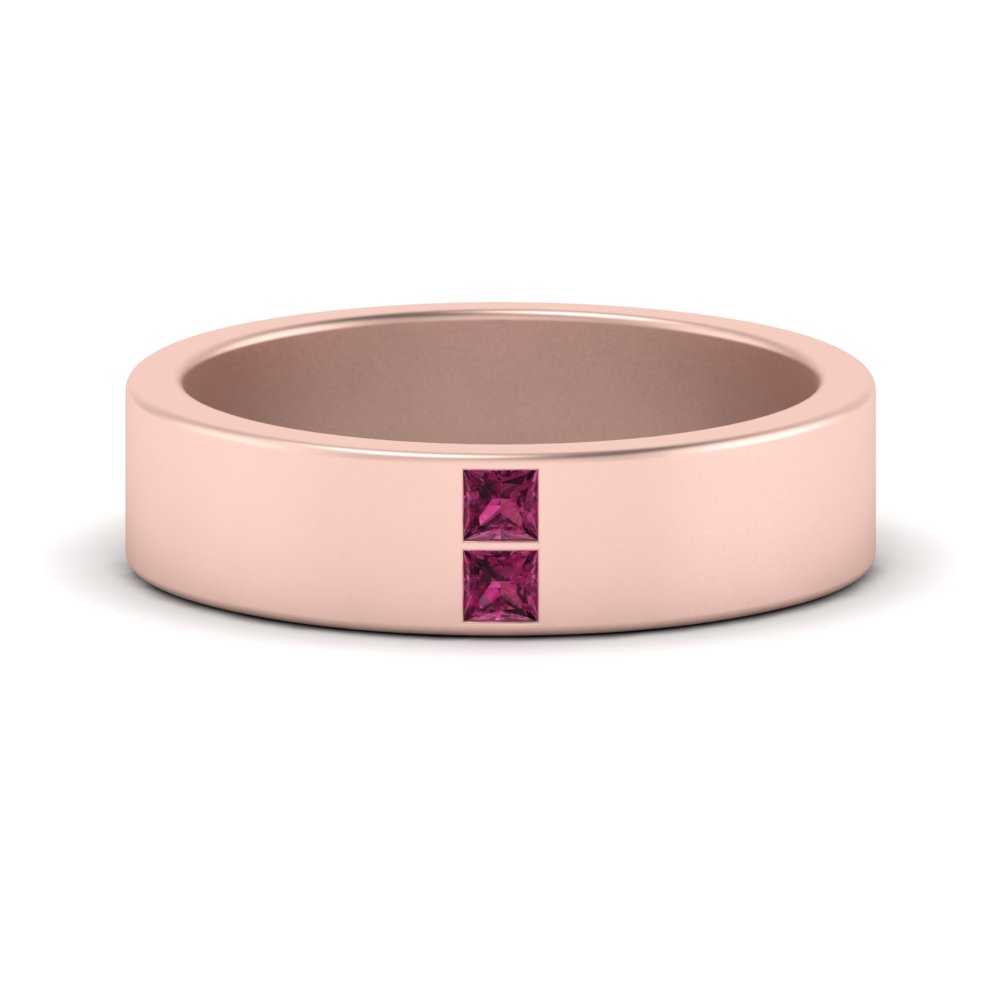 Square Diamond Mens Band