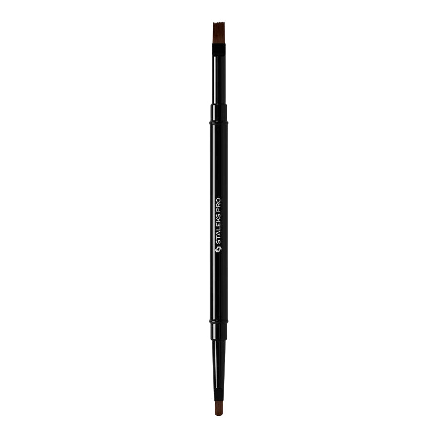 STALEKS - Double-ended Brush Expert for Gel 7mm / for Gel 10mm - NBE-04/08