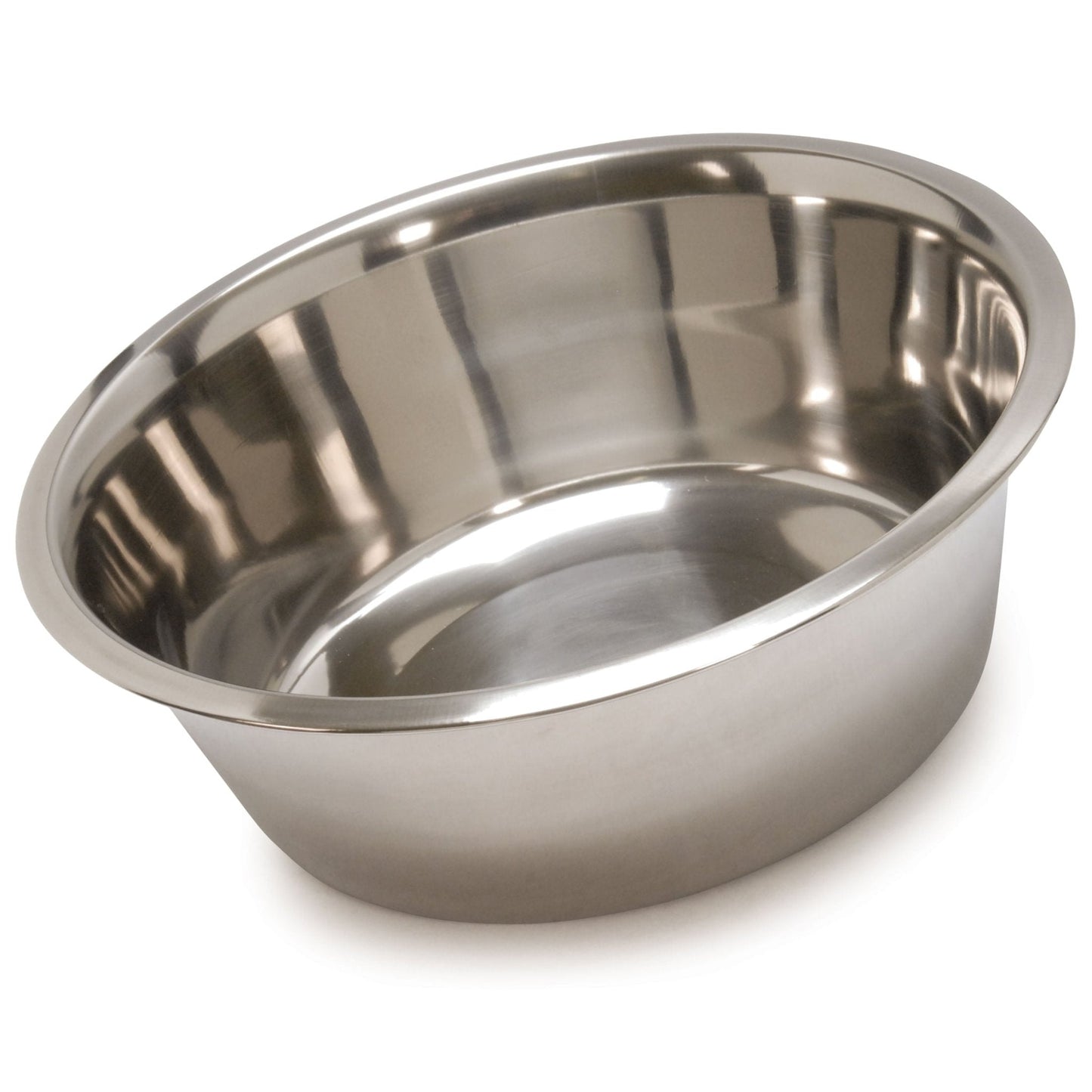 Comederos y bebederos de acero inoxidable de peso estándar Jeffers para mascotas
