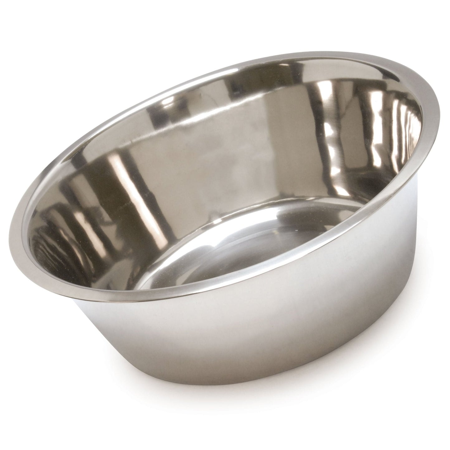 Comederos y bebederos de acero inoxidable de peso estándar Jeffers para mascotas