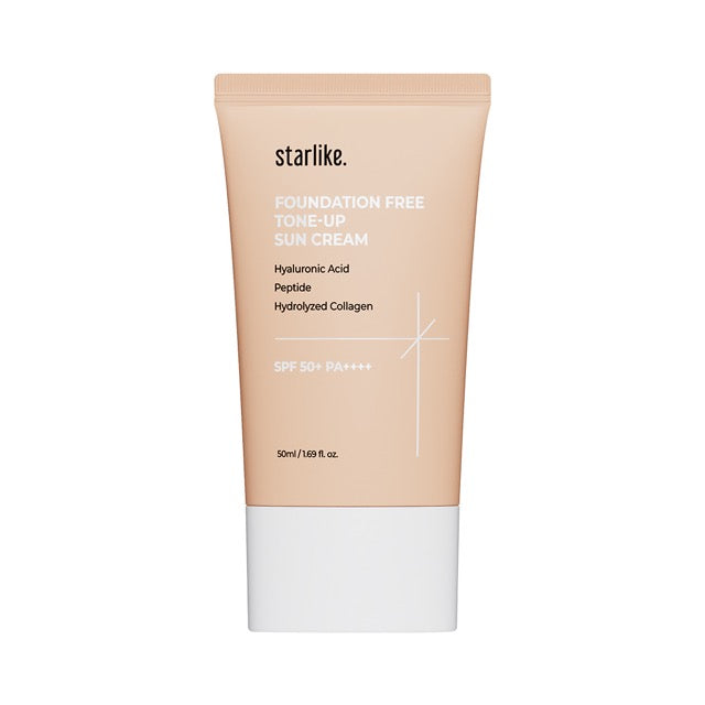 starlike Foundation Free Tone Up Sun Cream SPF50+ PA++++ 50ml