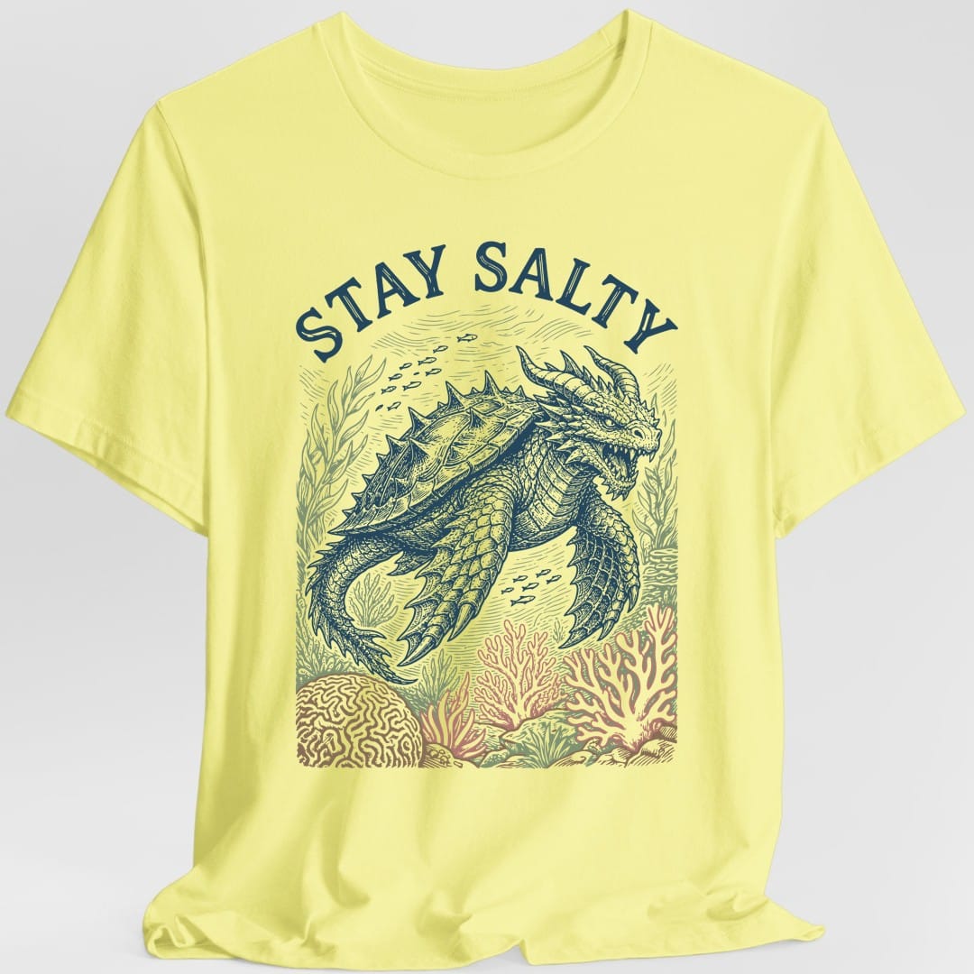 Stay Salty Dragon Turtle T-Shirt