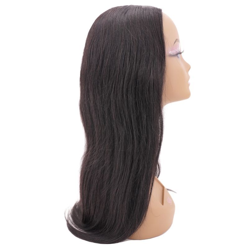Peluca Recta en U de Cabello 100% Humano