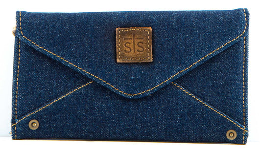 Cartera de mezclilla STS Blue Bayou