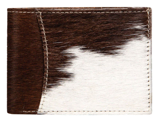 Billetera plegable STS de piel de vaca para hombre II