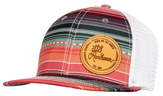 STS Purple Serape Patch Hat, Ladies