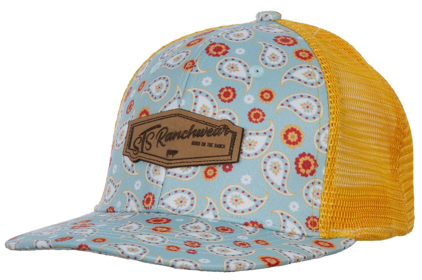 Gorra STS Paisley Turquesa, Dama