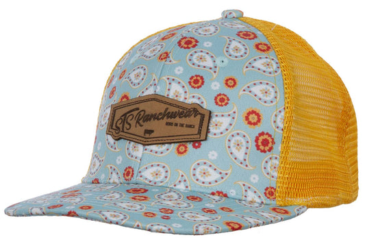 Gorra STS Paisley Turquesa, Dama