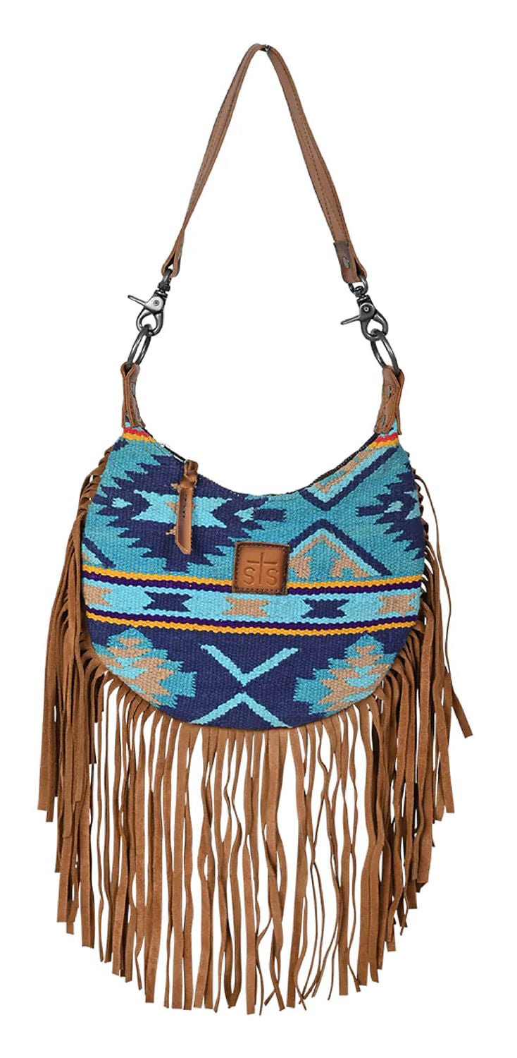 Bolso vaquero con flecos Mojave Sky Nellie para mujer de STS