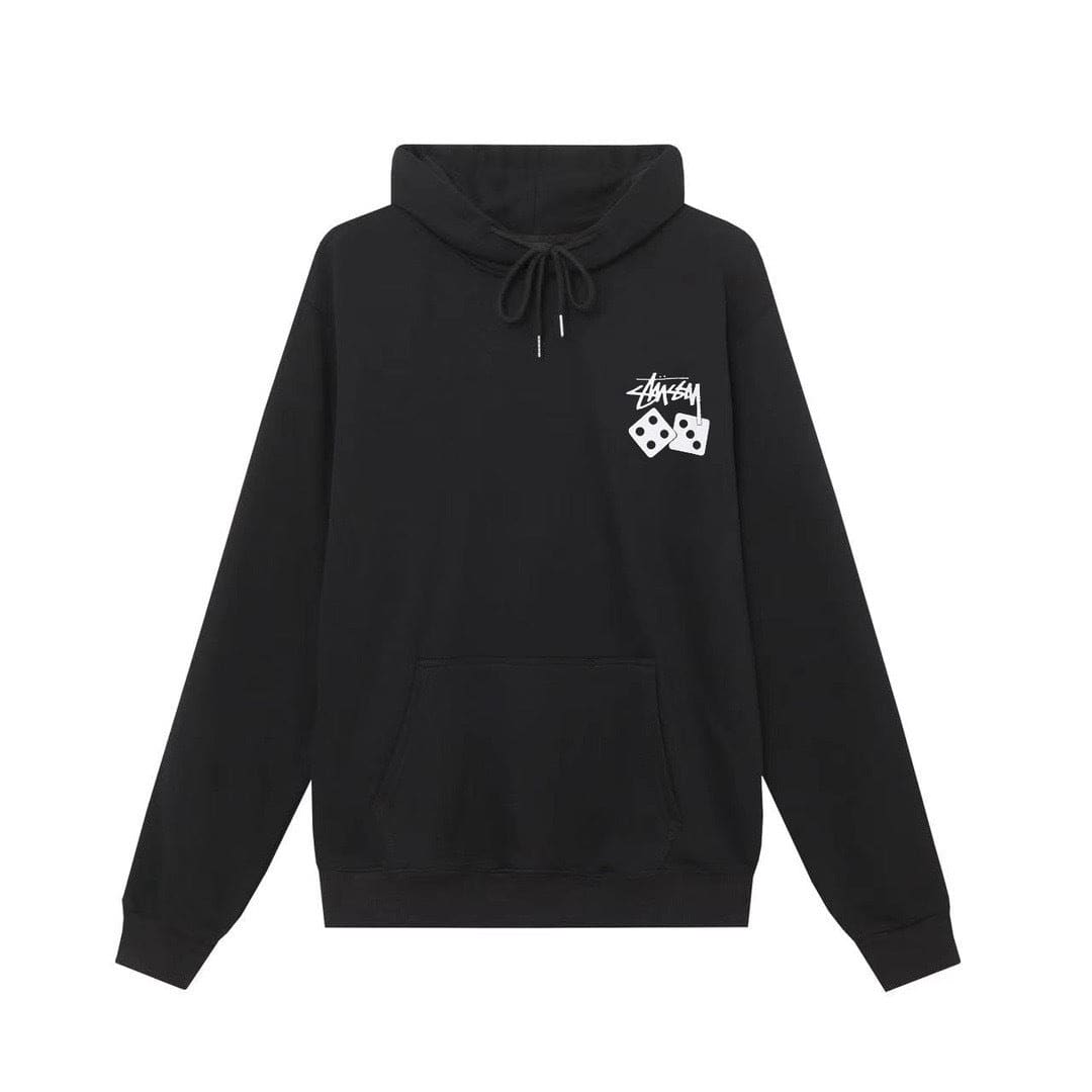 Stussy Dice Hoodie Size Small Black
