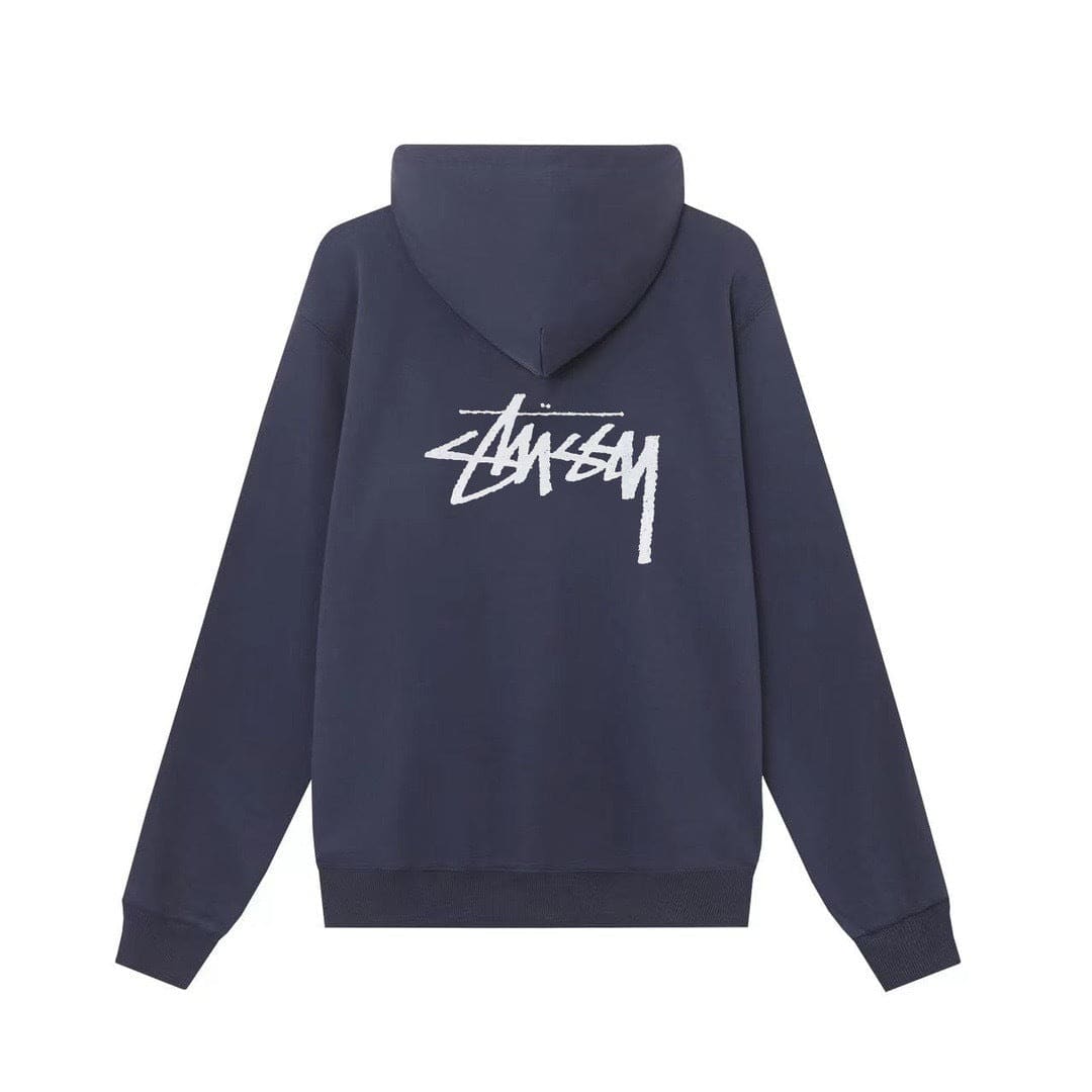 Stussy x Our Legacy x Our Legacy Work Shop Drop Hoodie 'Blue'
