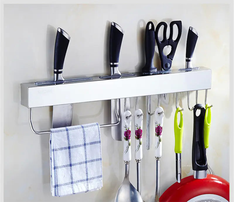 Magnetic Knife Holder Wall-Mounted Kitchen Rack