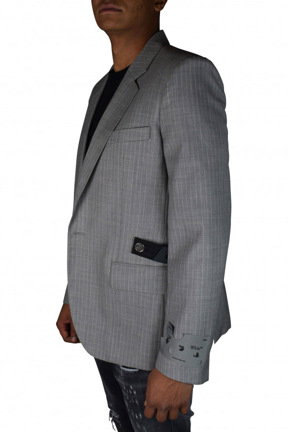 Chaqueta de Traje Off-White para Hombre