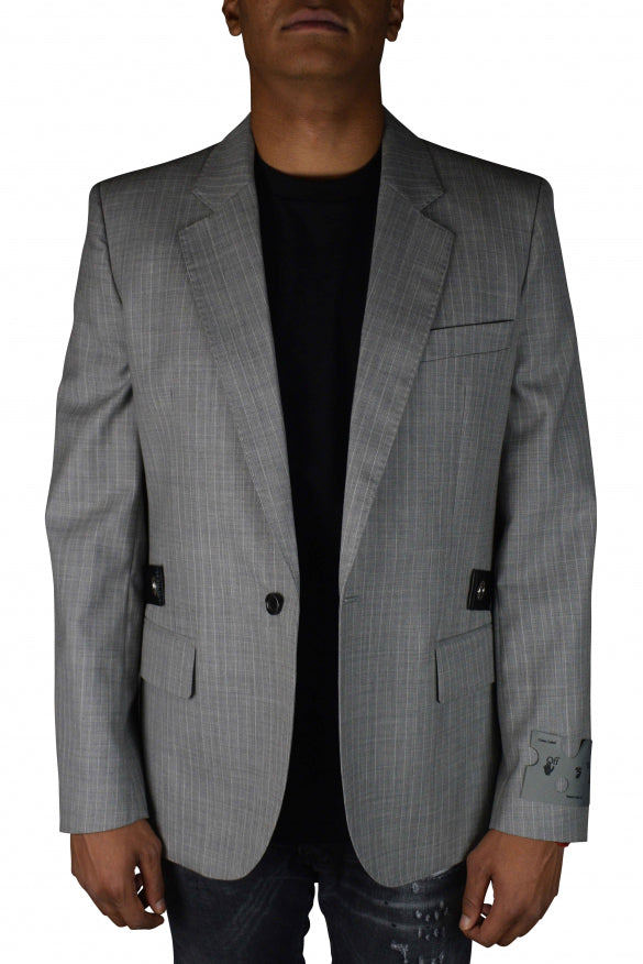 Chaqueta de Traje Off-White para Hombre