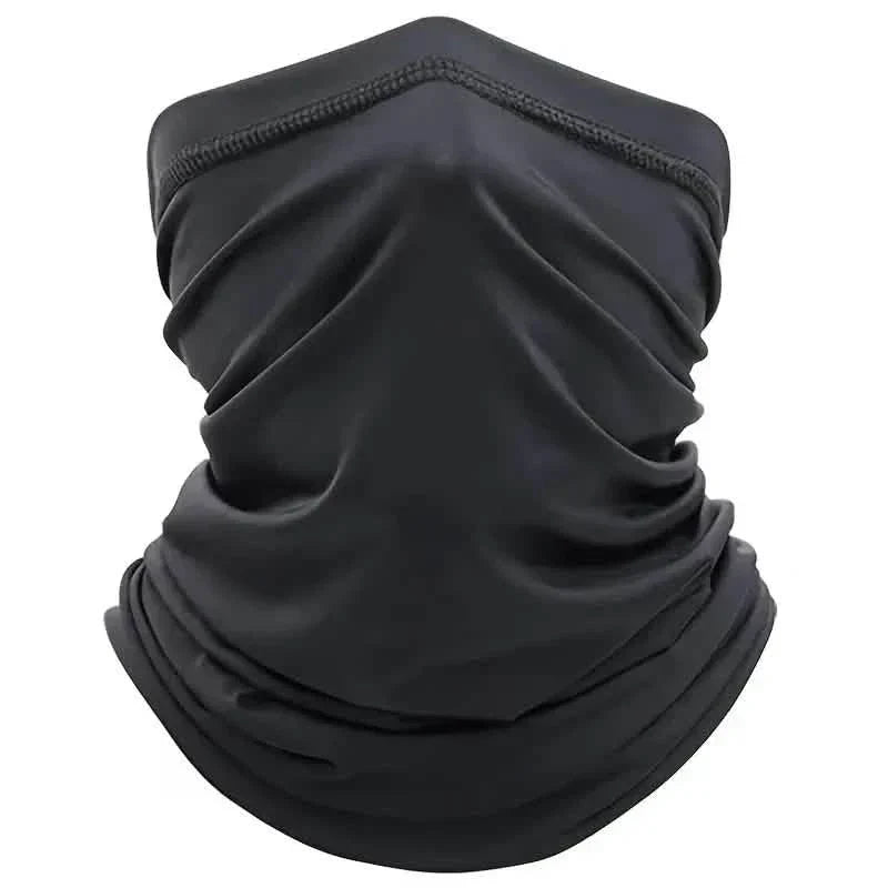 Summer Face Cover Scarf, Moisture Wicking Breathable Stretch Face Neck Gaiter Mask