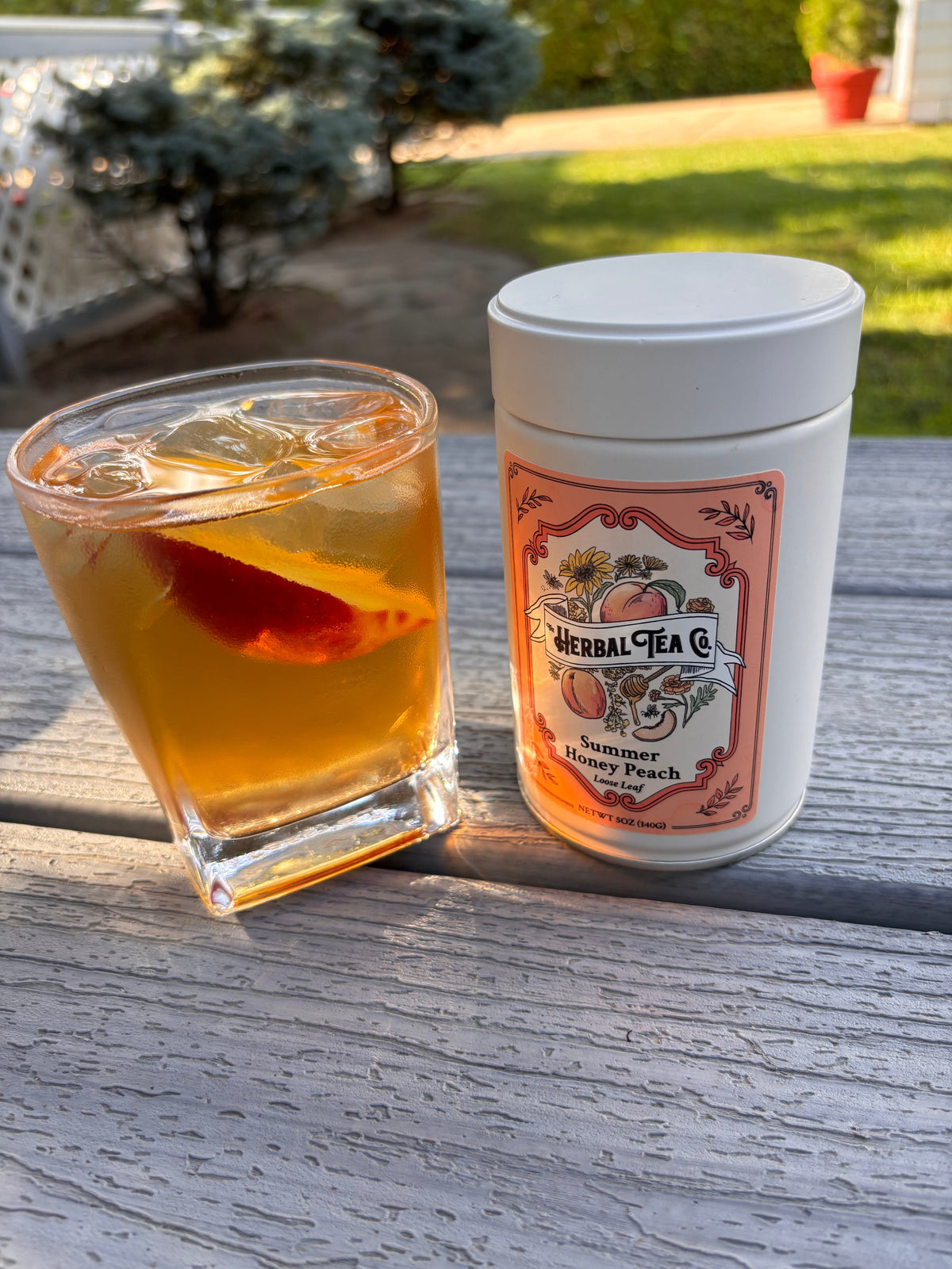 Té Herbal de Durazno y Miel de Verano