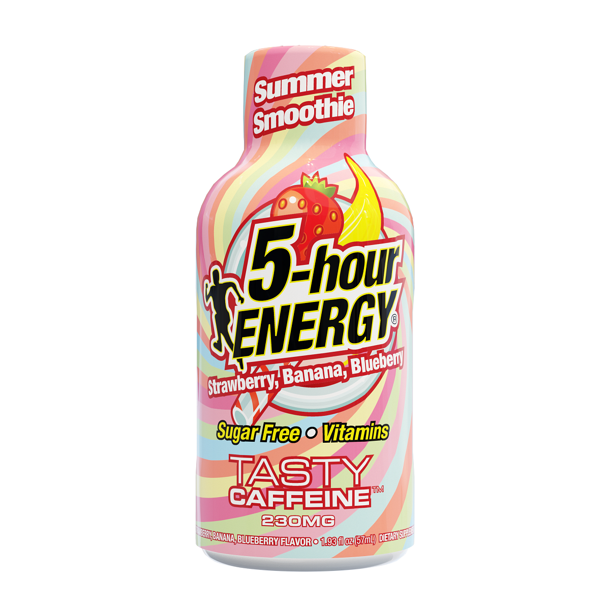 Paquete de 24 Bebidas Energéticas Extra Fuertes 5-hour ENERGY, sabor Batido de Verano, 1.93 oz líq.