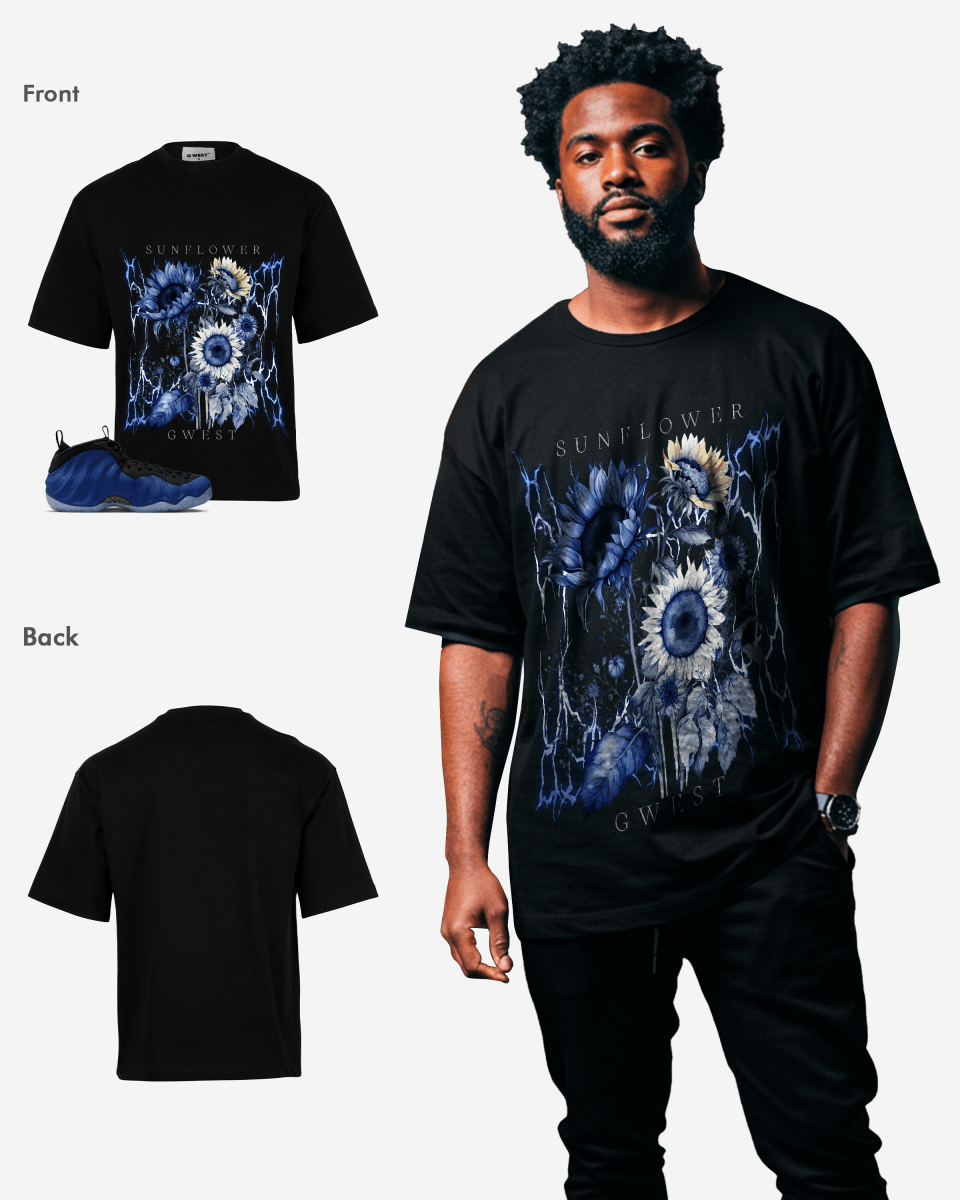 Camiseta de hombre extragrande G West Sunflower 2.0