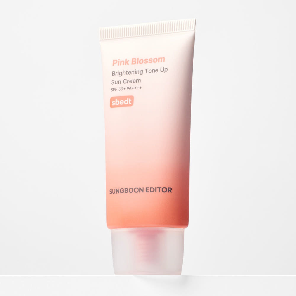 SUNGBOON EDITOR Pink Blossom Brightening Tone Up Sun Cream SPF 50+ PA+++ 50ml