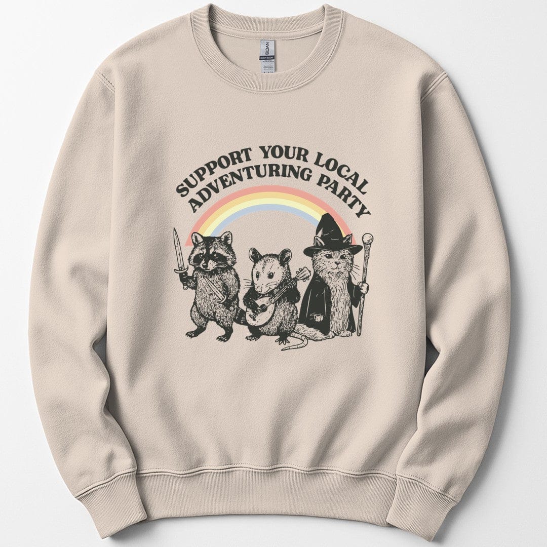 Support Your Local Adventuring Party Sweatshirt