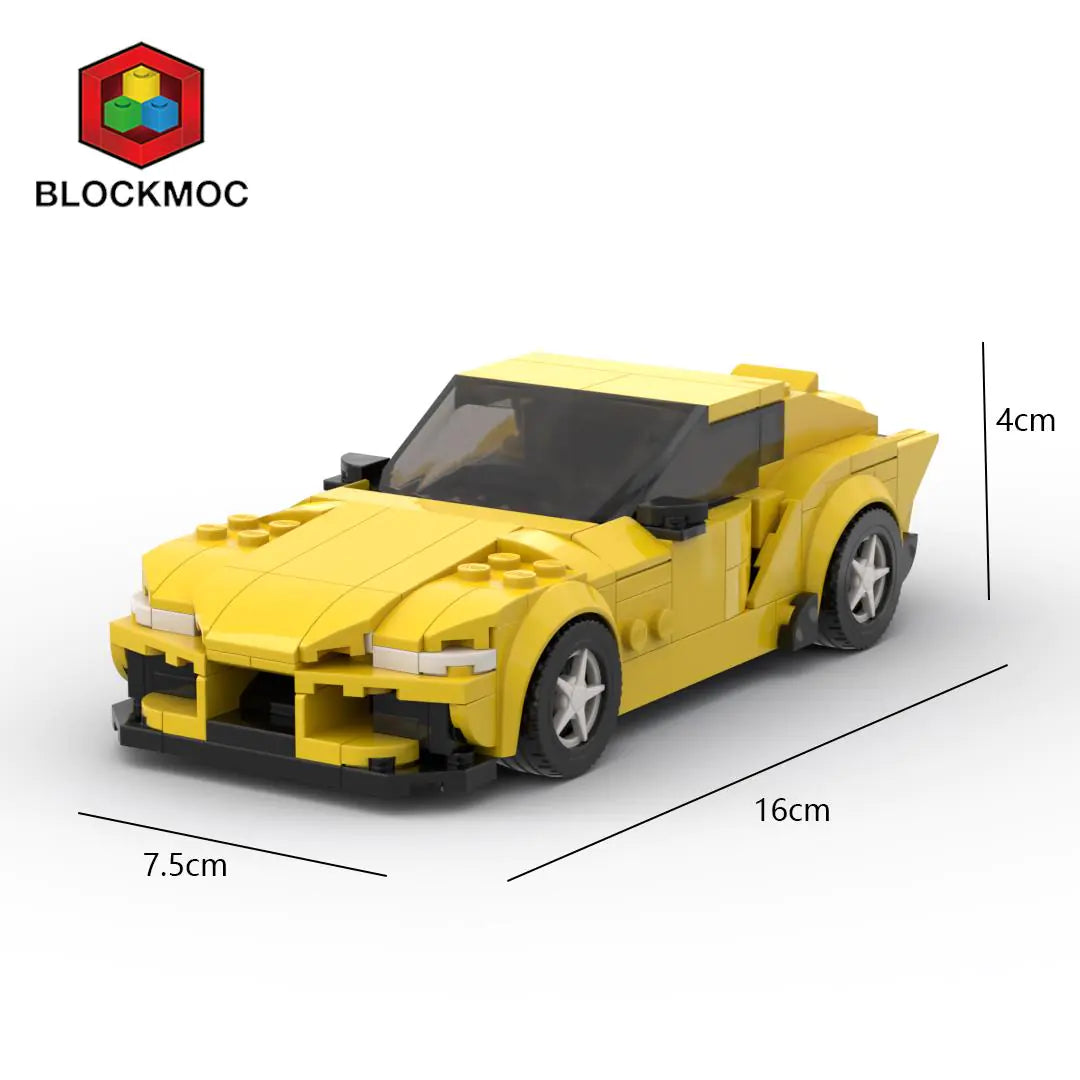 Supra GR Racing Car Bricks Toys - # BOT&G52710005