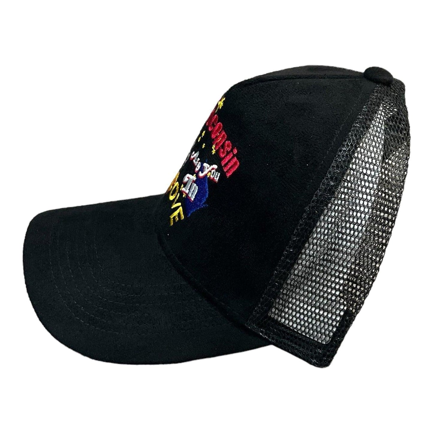Supra Sneakers State Pride Trucker Hat Black