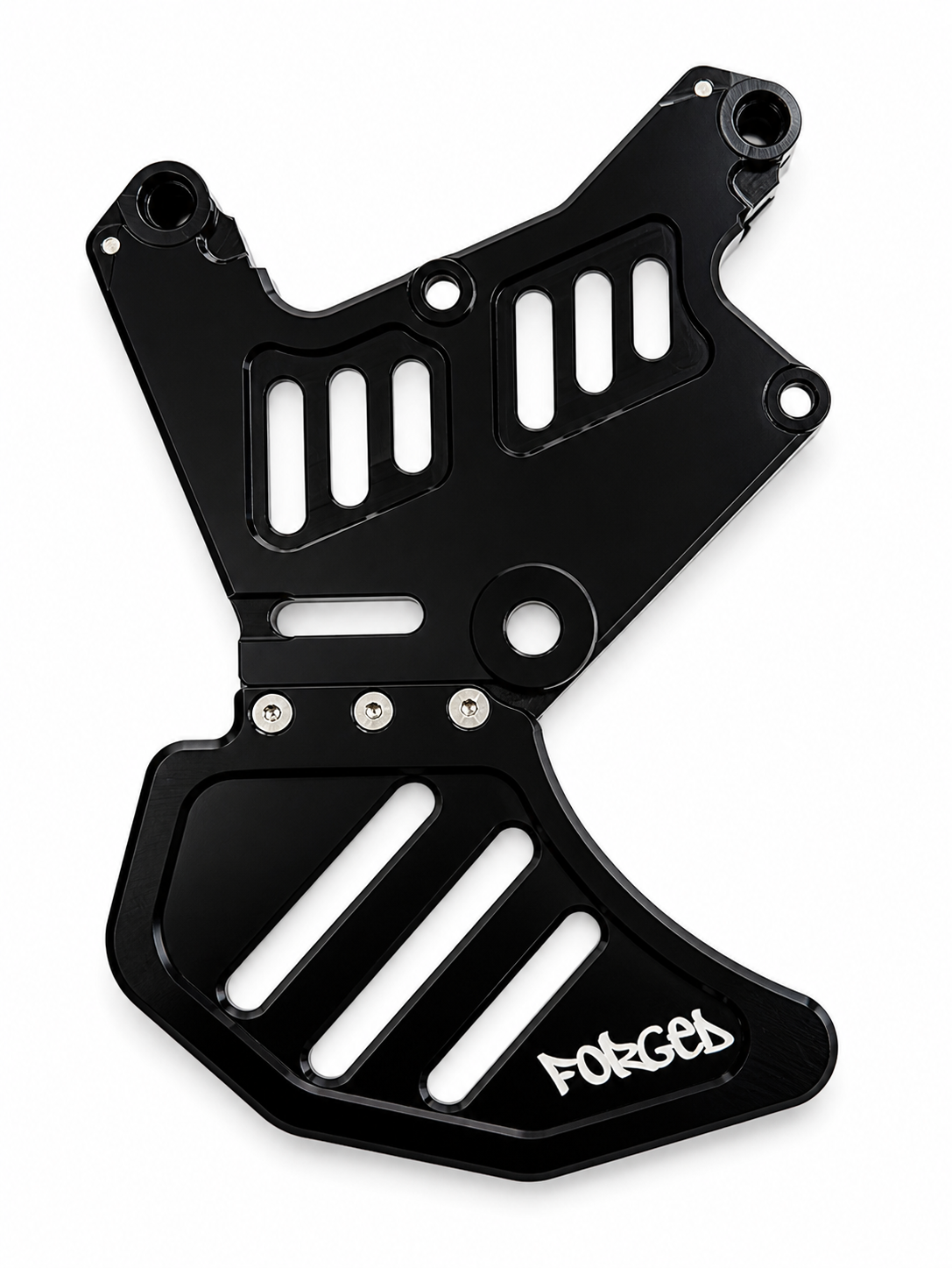 Soporte de pinza doble de E-Moto de metal con protector de disco