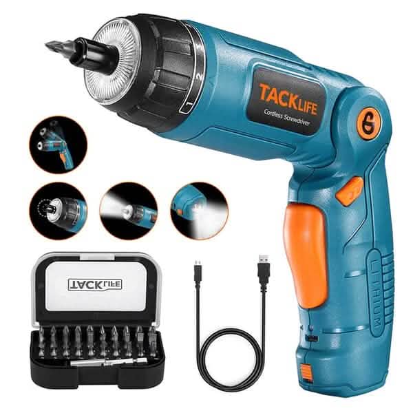 TACKLIFE Electric Screwdriver 3.6V SDH13DC