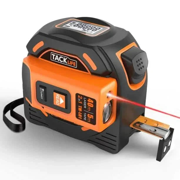 TACKLIFE TM-L01 2-in-1 Laser Tape Measure
