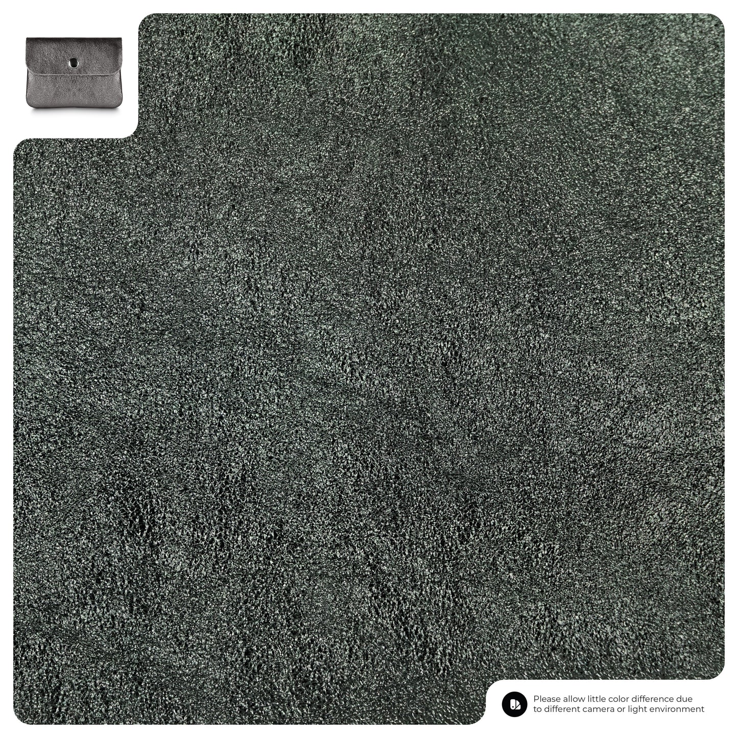 Italian Genuine Metallic Suede Wallet | Assisi