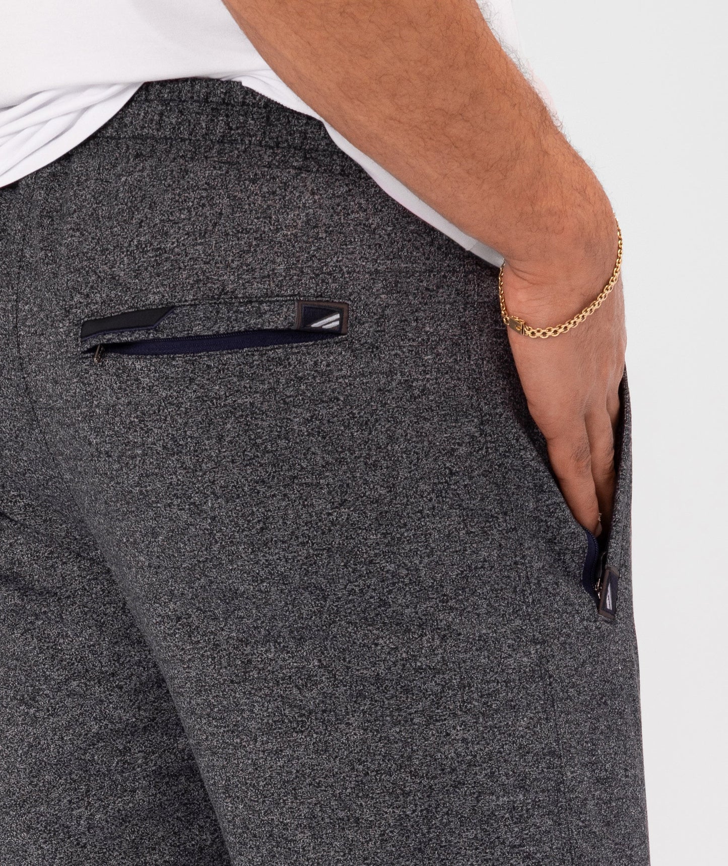 Pantalones de chándal deportivos de comodidad diaria - Ajuste cónico (talla alta)