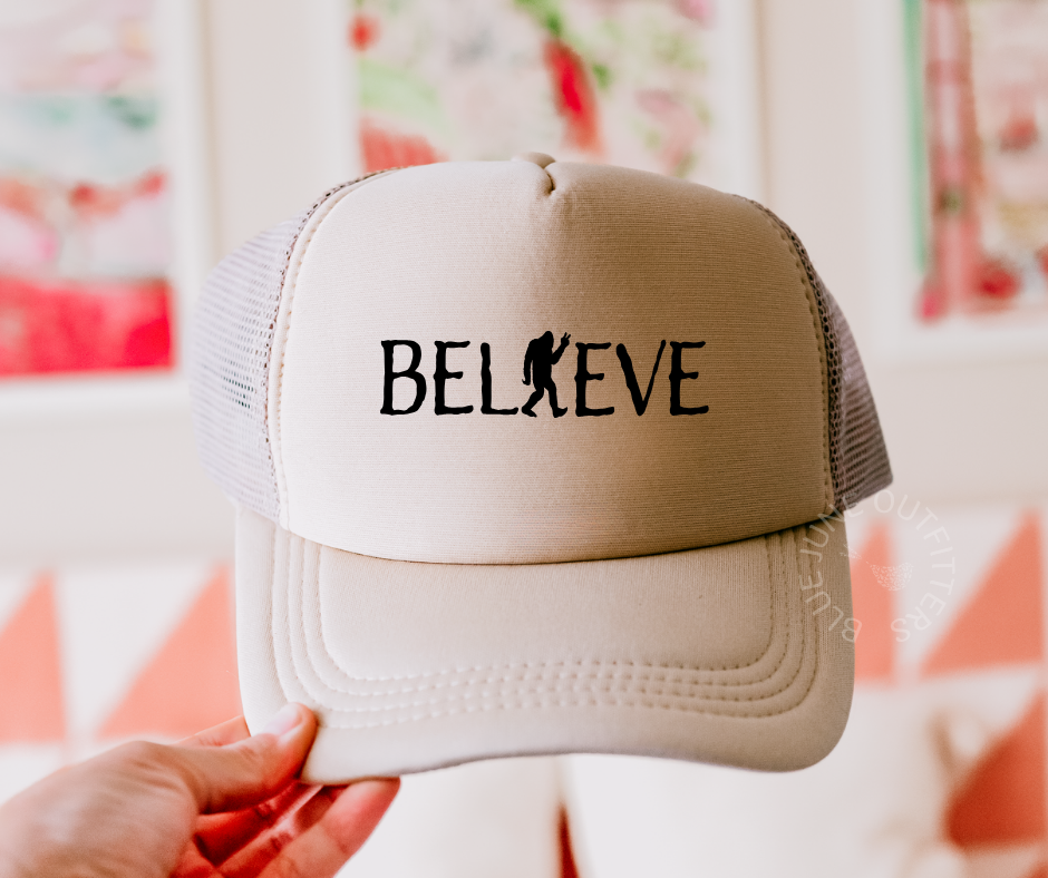 Believe Bigfoot PNW Trucker Hat