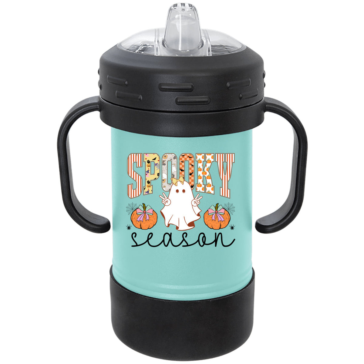 Spooky Season Halloween Ghost Polar Camel 10 oz Sippy Cup