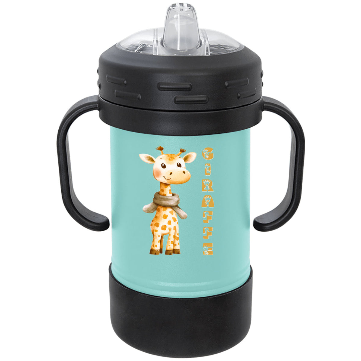 Tall Giraffe Polar Camel 10 oz Sippy Cup