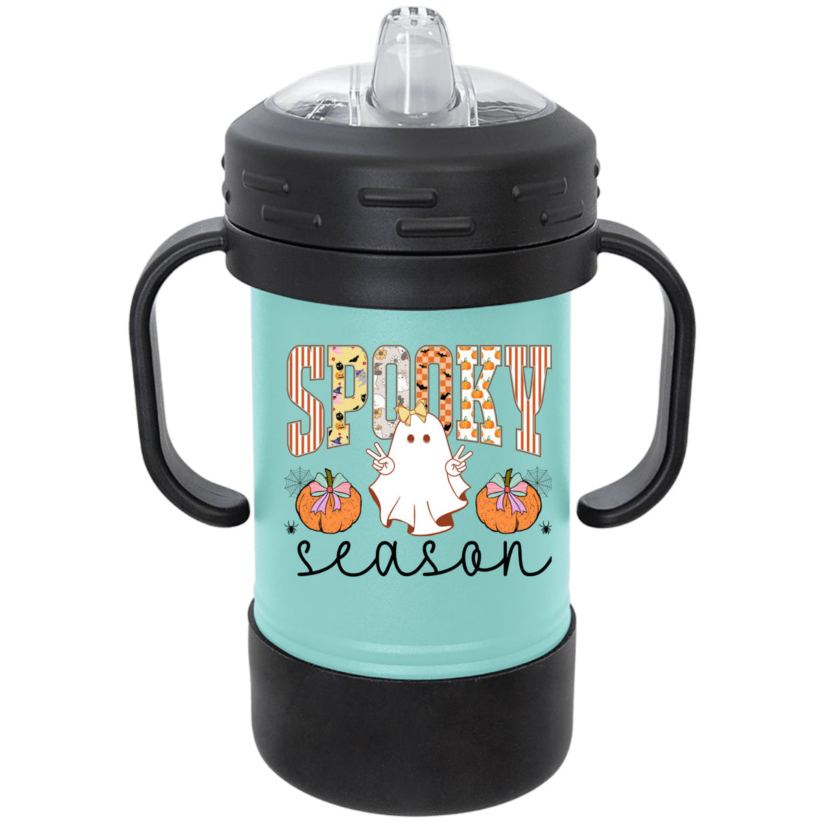 Spooky Season Halloween Ghost Polar Camel 10 oz Sippy Cup